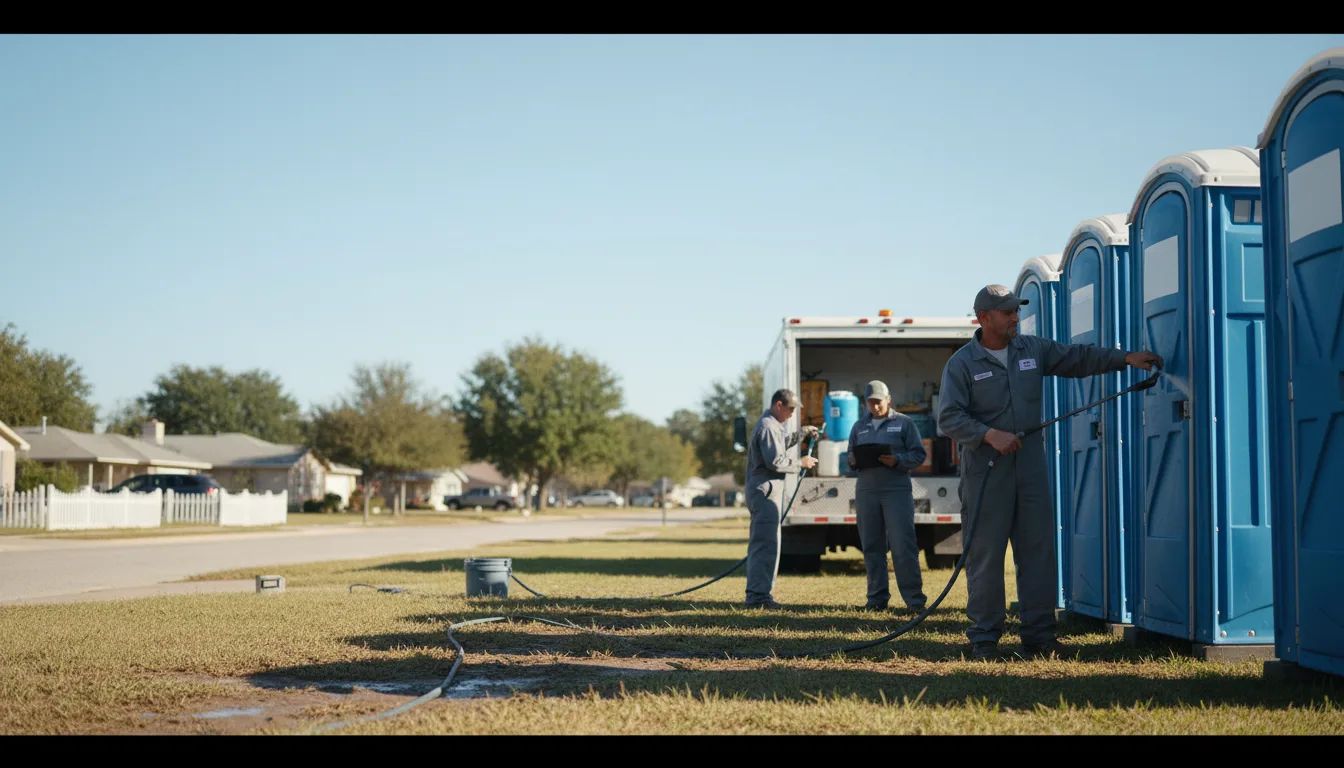 Long-Term Portable Toilet Rental in Saxis, VA near me